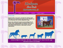 Tablet Screenshot of hackmanshowfeeds.com